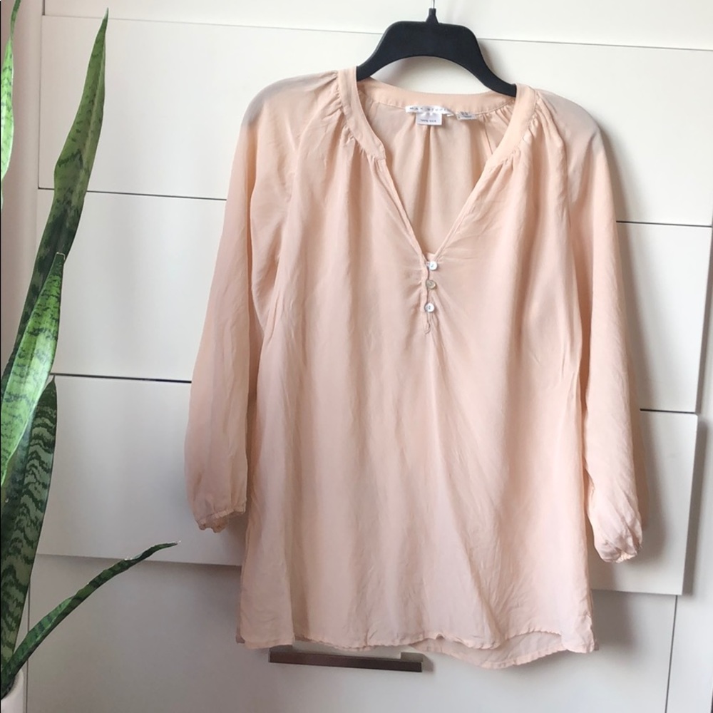 Max Studio Silk Blouse